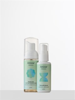 Дорожный набор: гель для душа + пенка для чувствительной кожи 1760